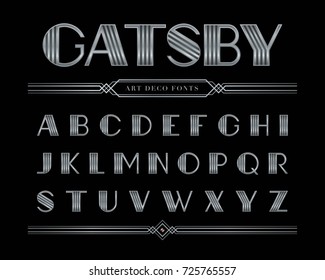 1900 font styles great gatsby
