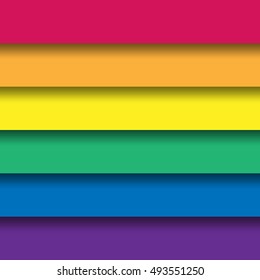 Vector gay flag. Gay pride flag. Flag of gay love. Gay pride. Gay pride flag.