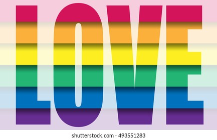 Vector gay flag. Gay pride flag. Flag of gay love. Gay pride. Gay pride flag.