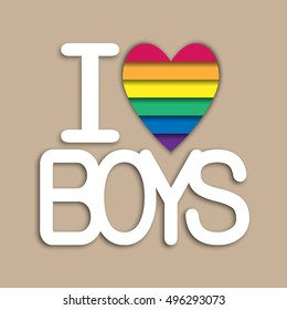 Vector gay flag. Gay pride flag. Flag of gay love. Gay pride. Gay pride flag.