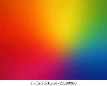 Vector    Gay rainbow gradient mesh blur background