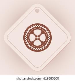 Vector Gear and Cog , friction