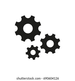Vector gear icon