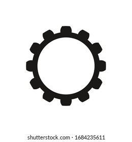 Icono del engranaje del vector. Ilustración de engranajes para el diseño web. 