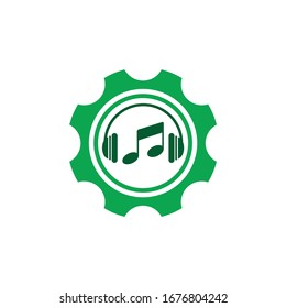 Vector Gear Logo Icon Design Template