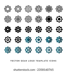 Vector Gears Icon Collection 9