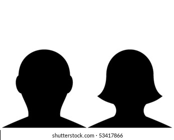 avatares de género vectorial