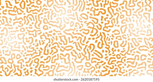 Vector Generative algorithm psychedelic background. Reaction-diffusion or turing pattern formation. Organic lines in memphis. Unique texture of homogeneous, uniform state in biological organisms.