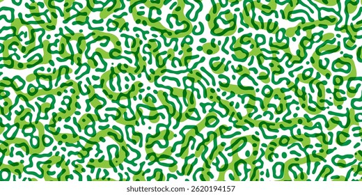Vector Generative algorithm psychedelic background. Reaction-diffusion or turing pattern formation. Organic lines in memphis. Unique texture of homogeneous, uniform state in biological organisms.