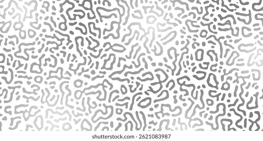Vetor Algoritmo gerador de fundo psicodélico. Reação-difusão ou formação de padrões de turing. Linhas orgânicas em mênfis. Textura única de estado homogêneo e uniforme em organismos biológicos.