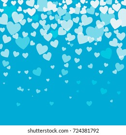 vector, gentle background with transparent hearts
