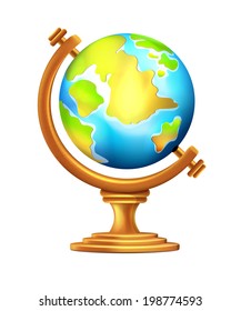 Vector Geographical Globe