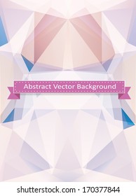 vector geometric abstract background