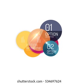 Vector geometric abstract background, colorful elements