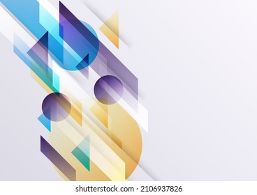 Vector geometric abstract background, Flyer, presentation, brochure, banner, poster design.