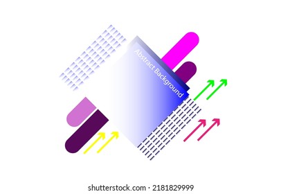 Vektorgrafik-abstrakter Hintergrund auf weißem Hintergrund