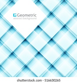 vector geometric abstract background of square shapes