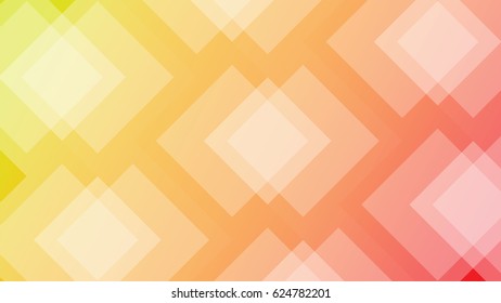 Vector geometric abstract background with square stacked.