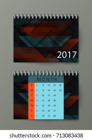 Vector geometric abstract background with squares and lines. Brochure template with abstract background. Eps10 Vector illustration.