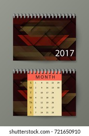 Vector geometric abstract background with squares and lines. Brochure template with abstract background. Eps10 Vector illustration.