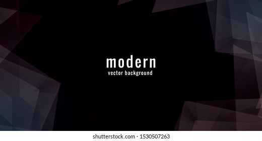vector geometric abstract background with triangles
