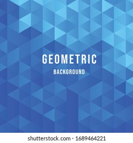 vector geometric abstract background with triangles and lines