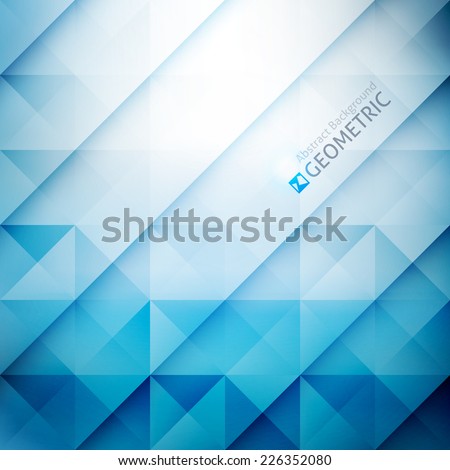 vector geometric abstract background with triangles and lines