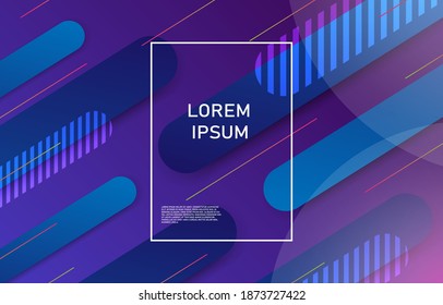 vector geometric Abstract background.curvy, wavy,flowing, Dynamic shapes composition EP.1wallpaper style
