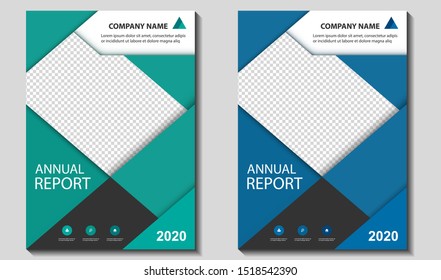 Vector Geometric Abstract Cover,Annual Report Book, Brochure, Newsletter for Corporate, Company, Business Template