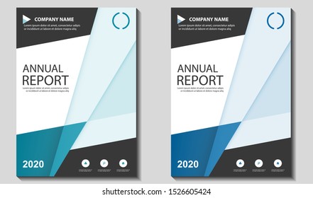 Vector Geometric Abstract Cover,Annual Report Book, Brochure, Newsletter for Corporate, Company, Business Template
