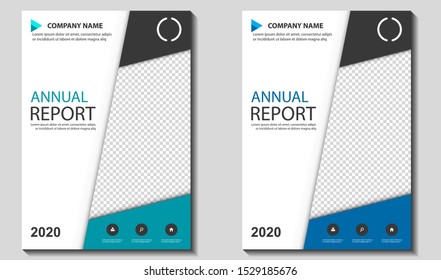 Vector Geometric Abstract Cover,Annual Report Book, Brochure, Newsletter for Corporate, Company, Business Template