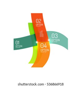 Vector geometric abstract infographic background template for workflow layout, diagram, number options or web design