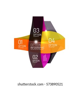 Abstrakte, abstrakte, visuelle Hintergrundvorlage für das Workflow-Layout, das Diagramm, die Zahlenoptionen oder das Web-Design
