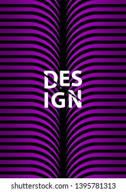  Vector Geometric Abstract Line Pattern for Poster Design. Set of Minimal Covers for Business Brochures.