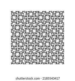 Vector Geometric Abstract Line Pattern, illustration.
