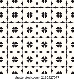Resumen geométrico vectorial Sensación sin costura de fondo de textura de patrón monocromo