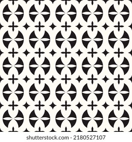 Resumen geométrico vectorial Sensación sin costura de fondo de textura de patrón monocromo
