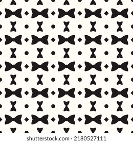 Resumen geométrico vectorial Sensación sin costura de fondo de textura de patrón monocromo