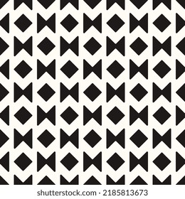 Vector Geometric Abstract Seamless Monochrome Pattern Texture Repeating Background