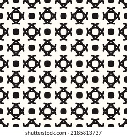 Vector Geometric Abstract Seamless Monochrome Pattern Texture Repeating Background