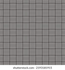 Vector Geometric Abstract Seamless Monochrome Pattern Texture Repeating Background