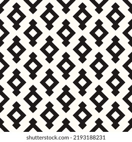 Vector Geometric Abstract Seamless Monochrome Pattern Texture Repeating Background