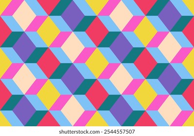 Padrão contínuo abstrato geométrico vetorial. Vetor moderno padrão sem emenda. Textura vetorial na moda.