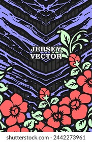geometrisches Vektor-Abstract für Sublimation Jersey-Design