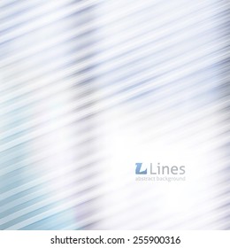vector geometric abstraction with lines in light blue color