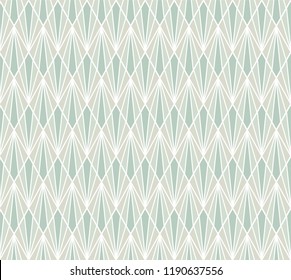 Vector Geometric Art Deco Style Seamless Pattern. Abstract Ornament Background.