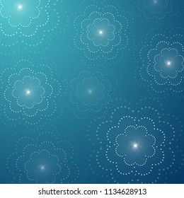 Vector geometric background