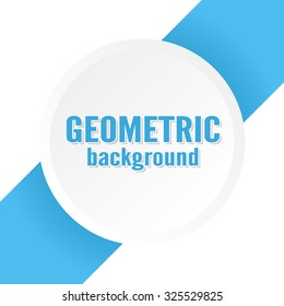 Vector geometric background