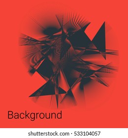 Vector geometric background. backdrop for flyer, presentation, template, brochure, booklet, cover, magazine, banner