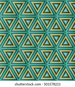 Vector geometric background. Colorful triangles theme